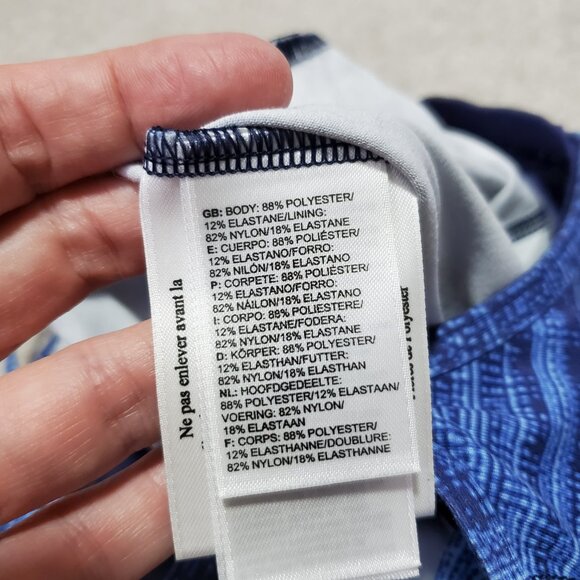 THE NORTH FACE Empower Tank Strappy Back Pullover Stretch Blue Women's Small - Picture 11 of 14